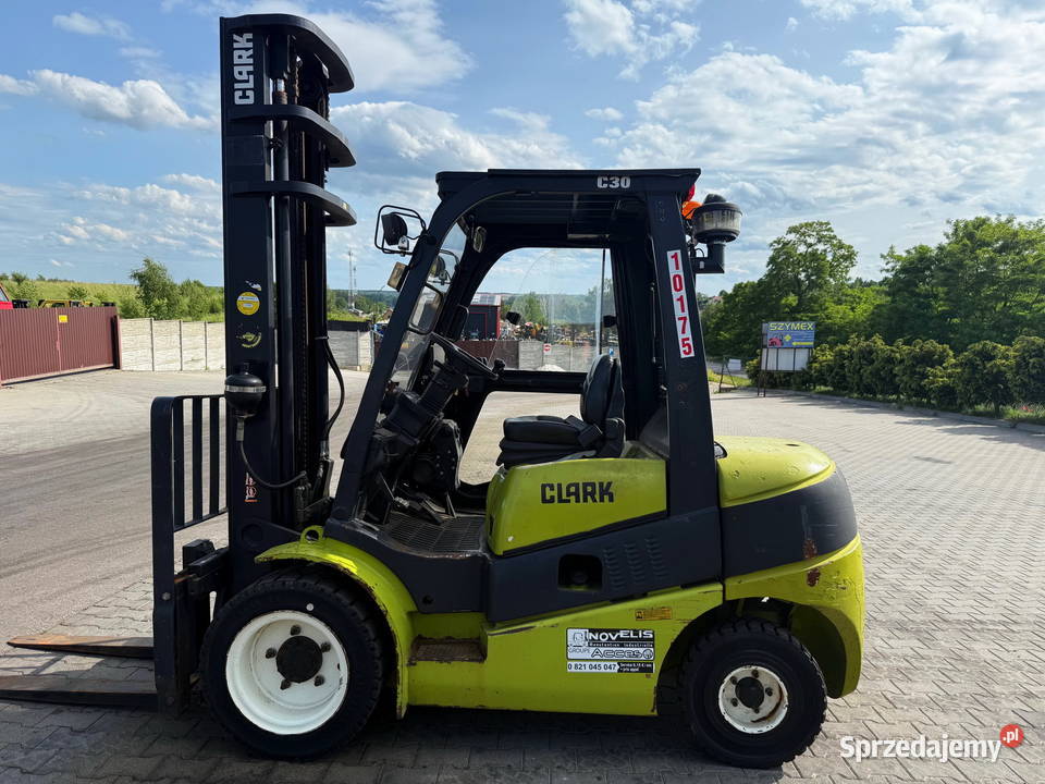 wózek widłowy diesel CLARK C30D Yanmar 3000 Działoszyn sprzedam
