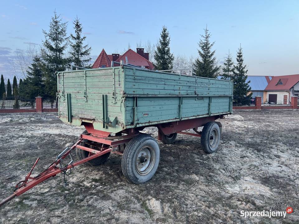 Sprzedam przyczepę 8 ton kiper 3 strony Nowy Lipowiec