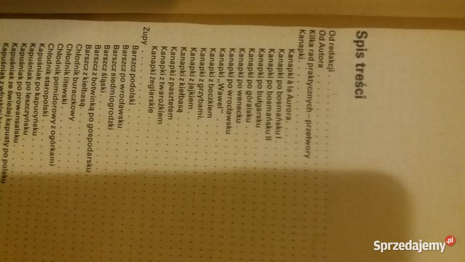 Kuchnia turystyczna Dębski unikatowe książki mazowieckie