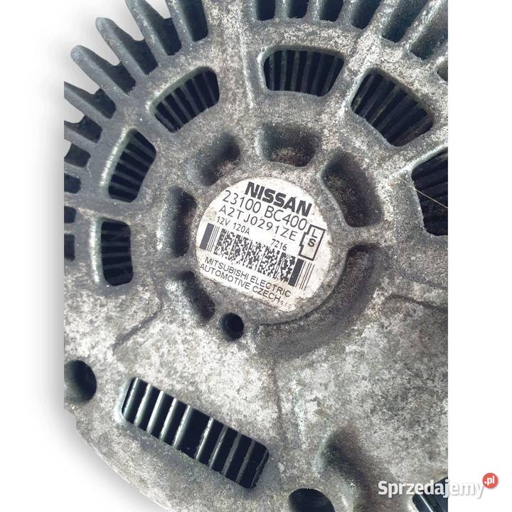 ALTERNATOR Nissan Qashqai 16 16v 23100BC00A Chełm