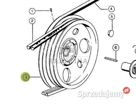 Claas Dominator 96 Koło Pasowe 0006030710 00 sprzedam