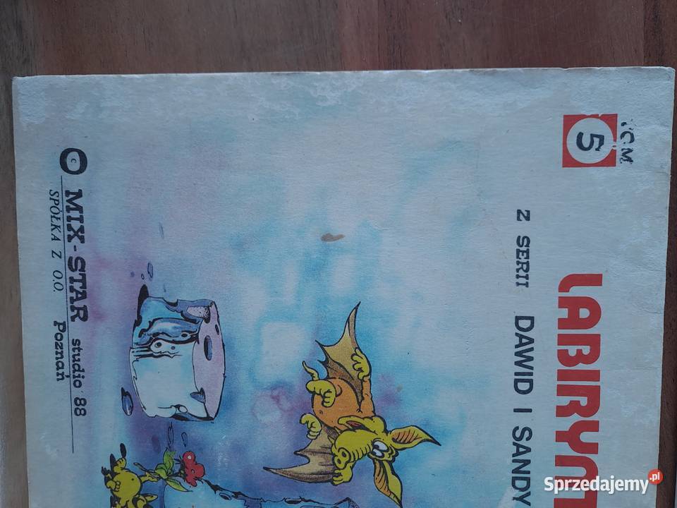 Komiks Dawid i Sandy Sidła Labirynt tom 3 i 5 Warszawa