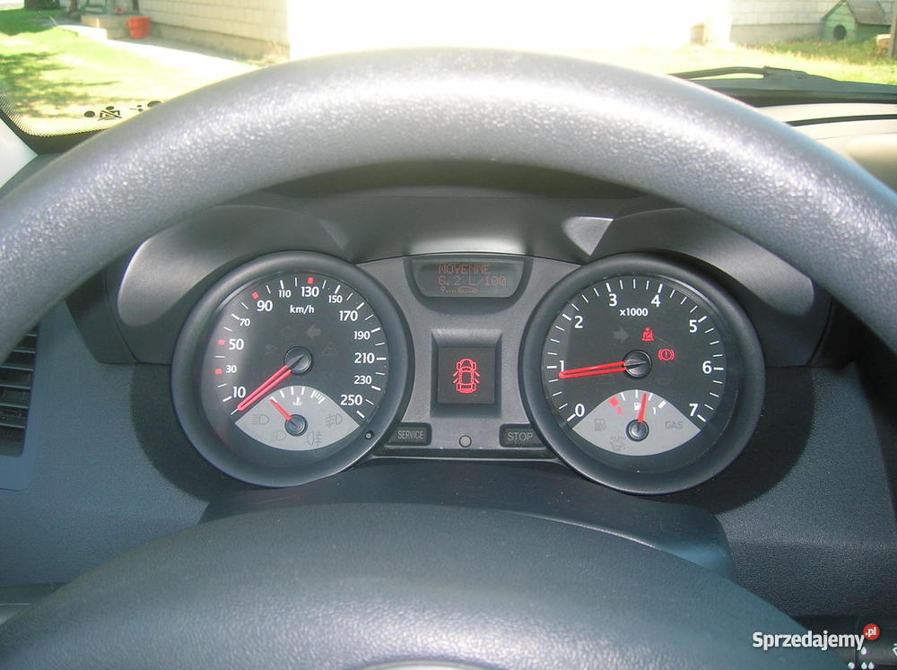 Renault Megane II 19DCI 2004r klima 6bieg przebi Swarzędz