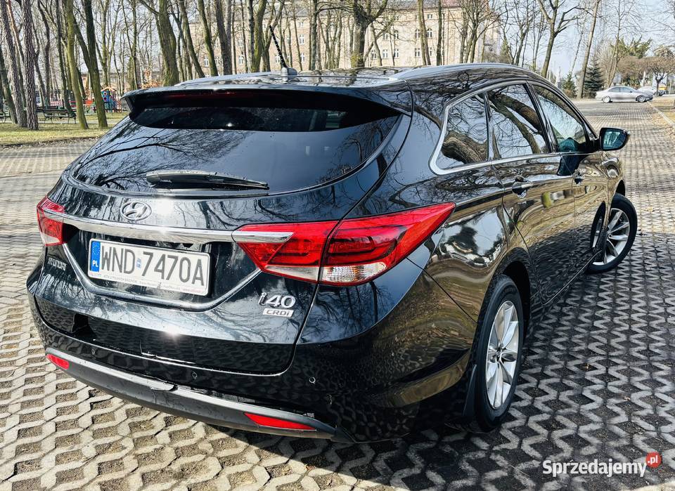 Hyundai i40 17 CRDi Premium 2016 r łódzkie Zduńska Wola