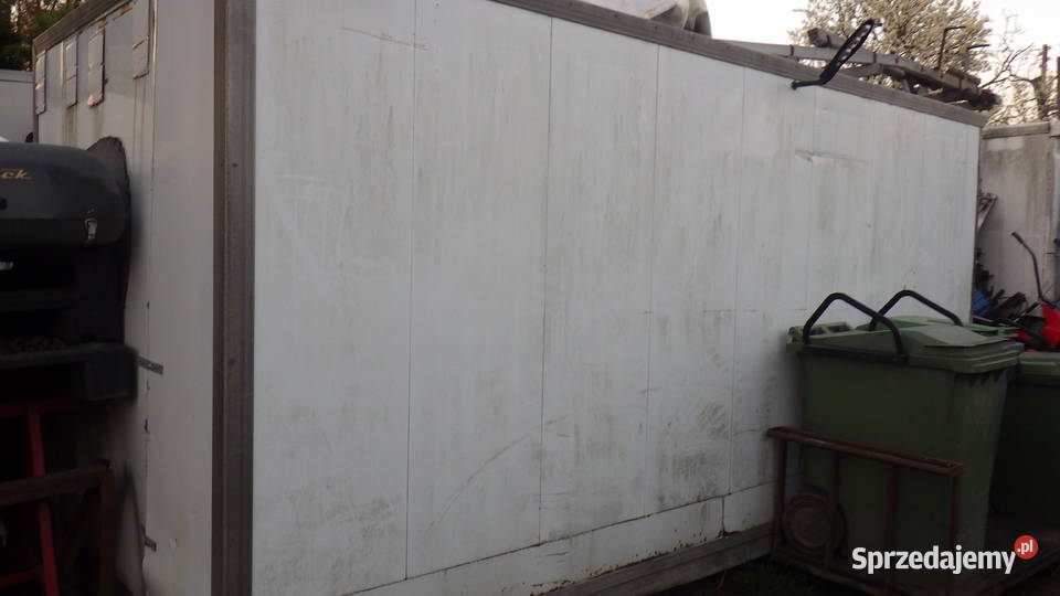 Kontener Aluminiowy Kurnik Magazyn 490 metra