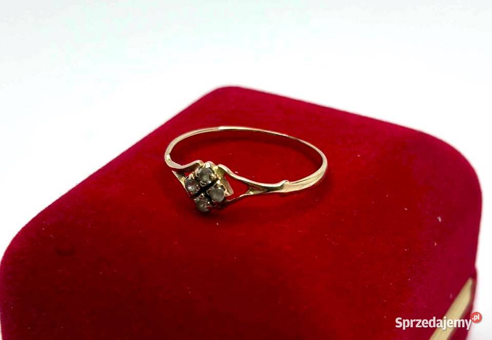 Złoty Pierścionek pr 585 112g R16 złoto Elbląg sprzedam