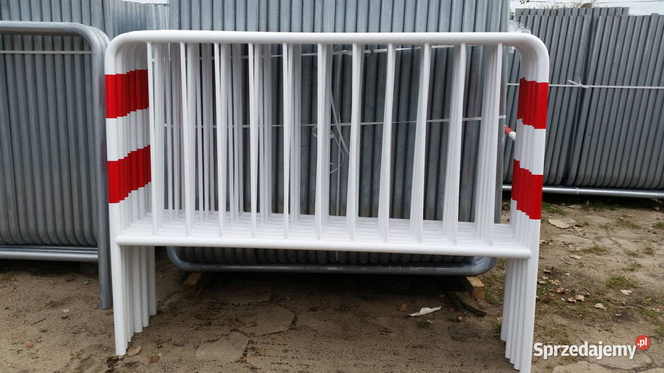 Bariera chodnikowa U11a z pionowymi