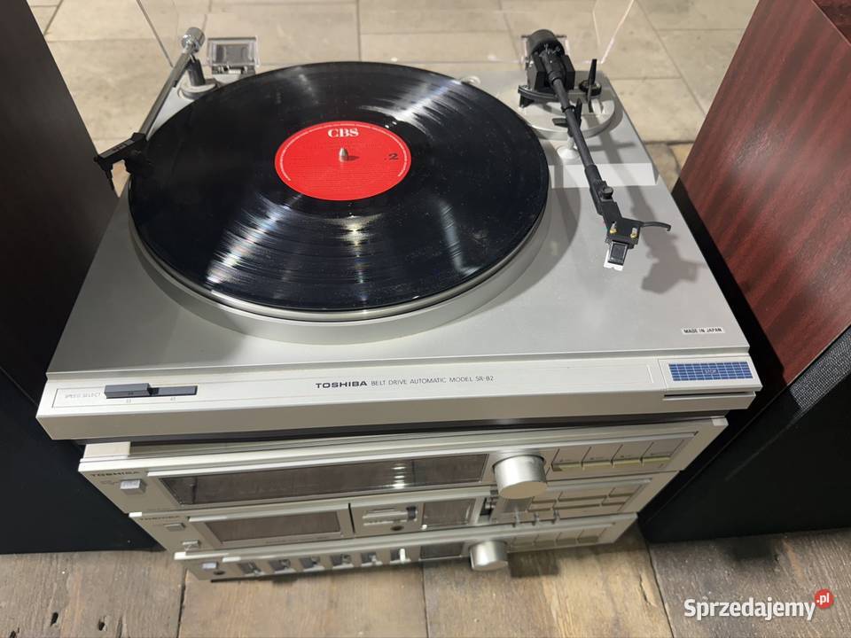 Gramofon stereo składanka TOSHIBA stan super dolnośląskie Miłoszyce