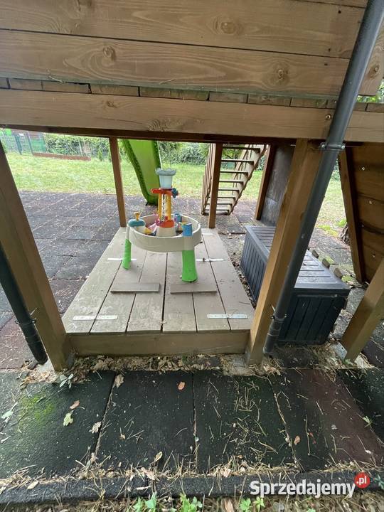 Domek dzieci gril węglowy trampolina akcesoria Domki drewniane Warszawa sprzedam
