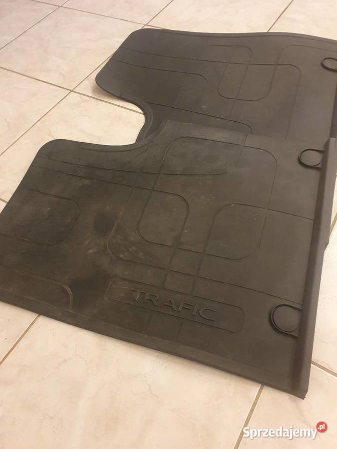 Dywaniki gumowe Trafic III oryginalne Zgierz