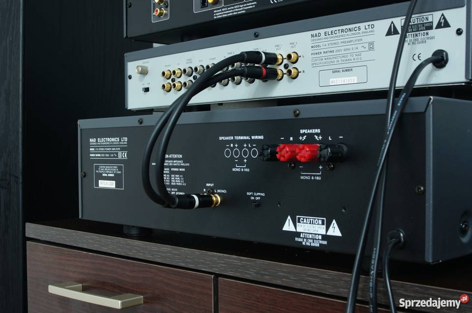 Końcówka Mocy Przedwzmacniacz CD 114 214 Myślenice