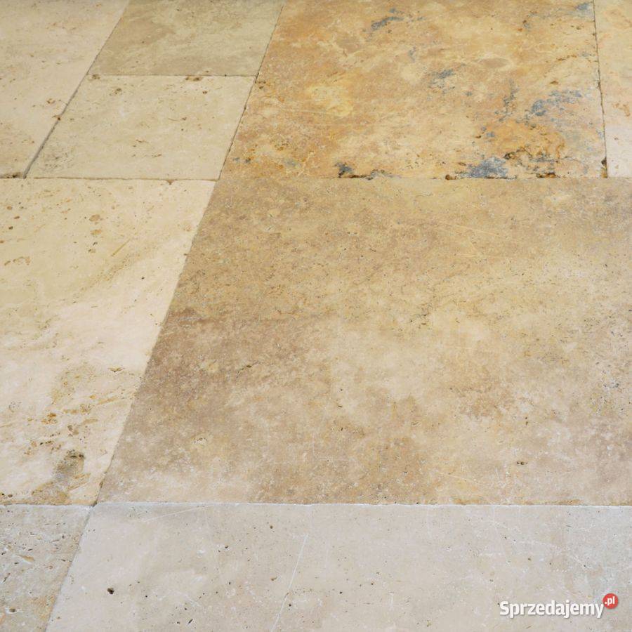 Płytki Trawertyn Classic Mix bębnowany Łódź