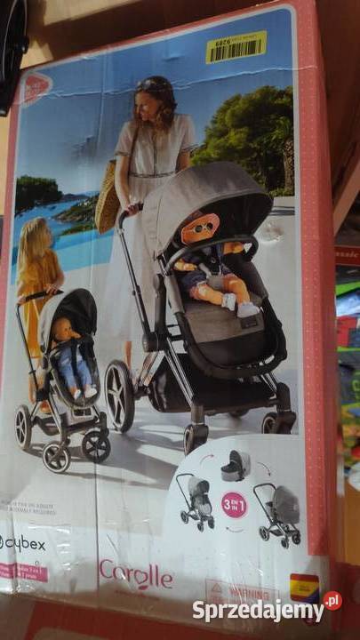 Corolle Mon Grand Poupon Cybex wózek 3w1 lalek Książ Wielkopolski