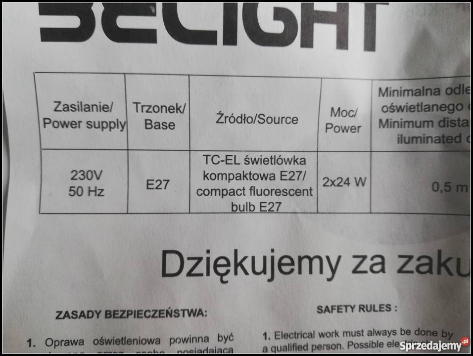 Oprawa Belight Kublo 224WC