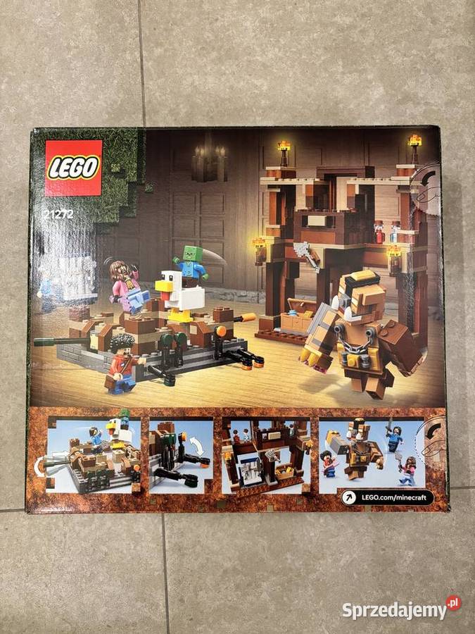LEGO Minecraft 21272 Ring w Leśnym Dworze NOWE Warszawa
