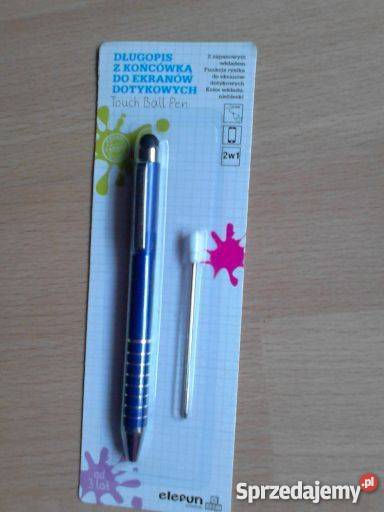 długopis z końcówką do ekranów dotykowych Łódź