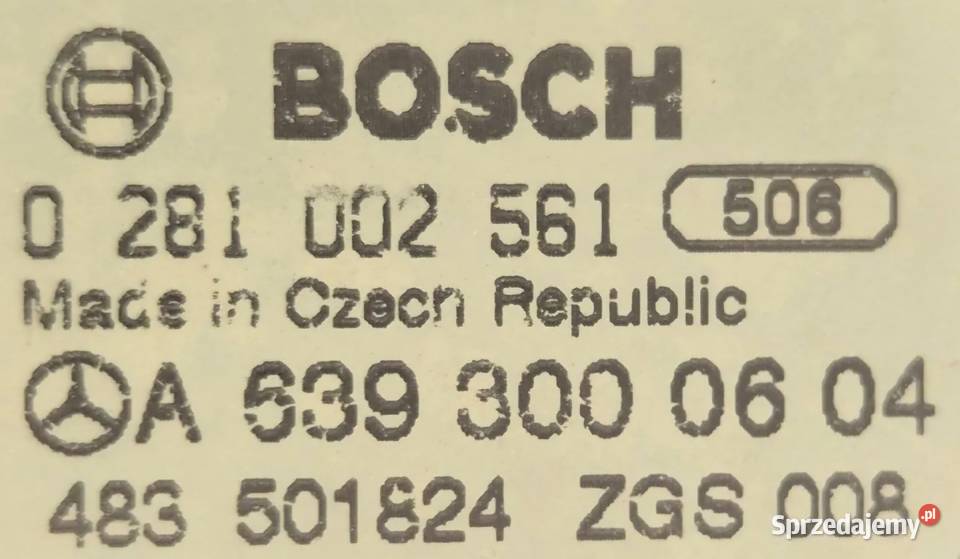 PEDAŁ POTENCJOMETR GAZU MB VITO W 639 W639 VIANO Działoszyce