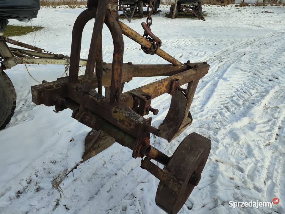 Pług zagonowy Unia Grudziądz 2 skibowy śląskie Wodzisław Śląski
