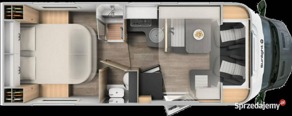 samochody kempingowe Sunlight T690 L Adventure Gaj