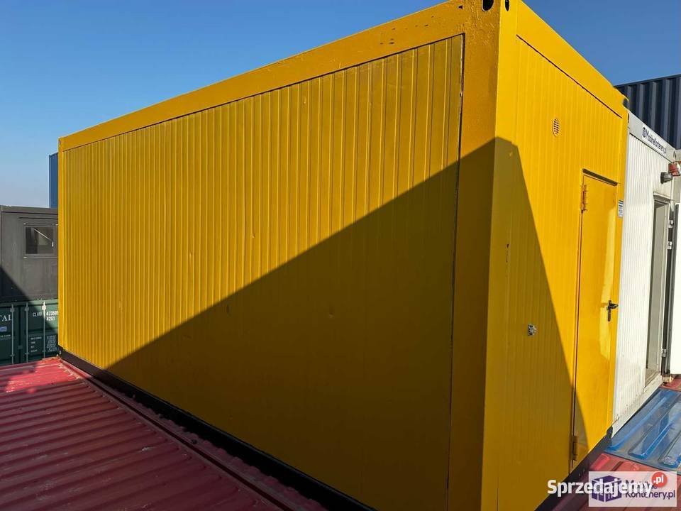 KONTENER BIUROWY SZATNIA ZAPLECZE BUDOWY