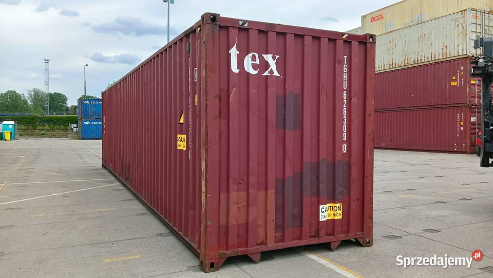 Kontener morski 12 metrów 40 HC sprzedam Puławy