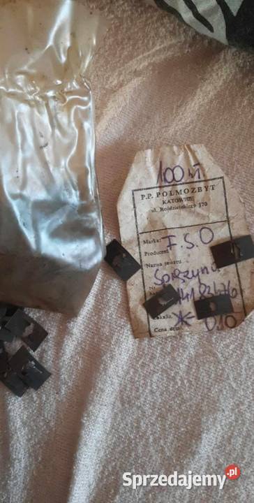 Fiat 125p spinki znaczka FSO Pyskowice