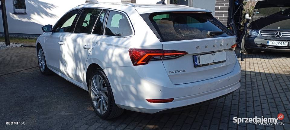 Skoda Octavia 2021r Lampy Matrix Wyświetlacz