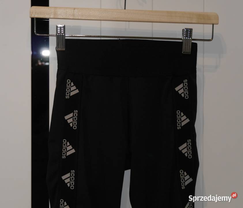 Adidas Aeroready fajne legginsy lampasy 32 XXS dolnośląskie Wrocław