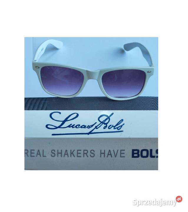 okulary przeciwsłoneczne Lucas Bols wayfarer Kielce sprzedam