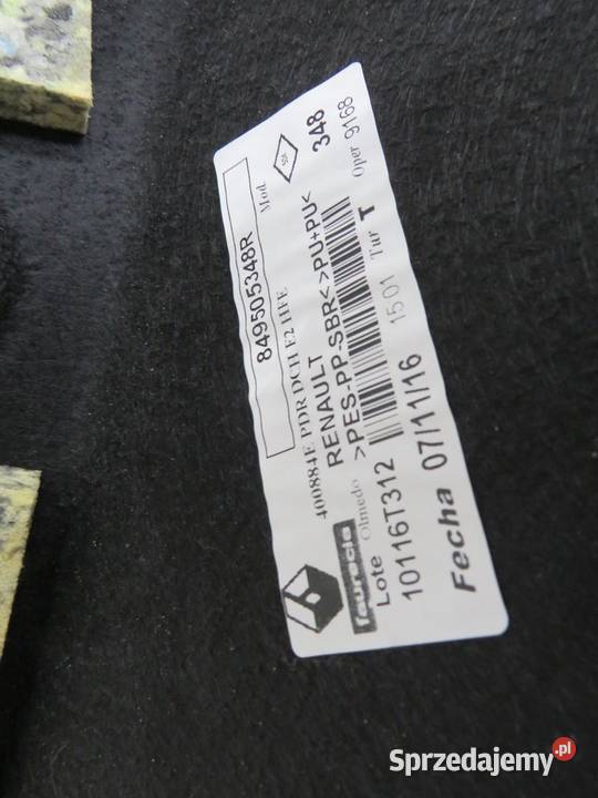 BOCZEK BAGAŻNIKA PRAWY PRAWE RENAULT KADJAR