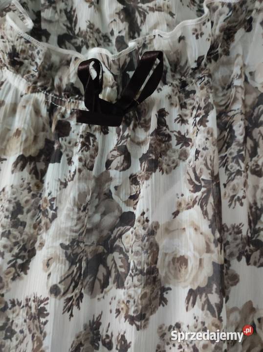 letnia zwiewna rozkloszowana sukienka w Rozmiar 42(XL) Spódnice i sukienki Kielce