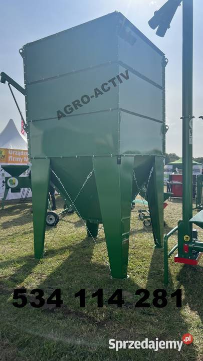 Silos zbożowy składany 6000 MROL TRANSPORT nieuszkodzony Pasturka