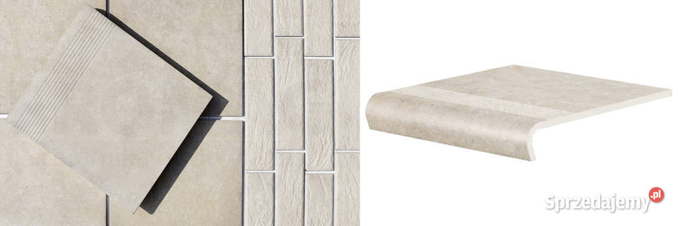 Parapet klinkierowy zewnętrzny Kremowy 300x148