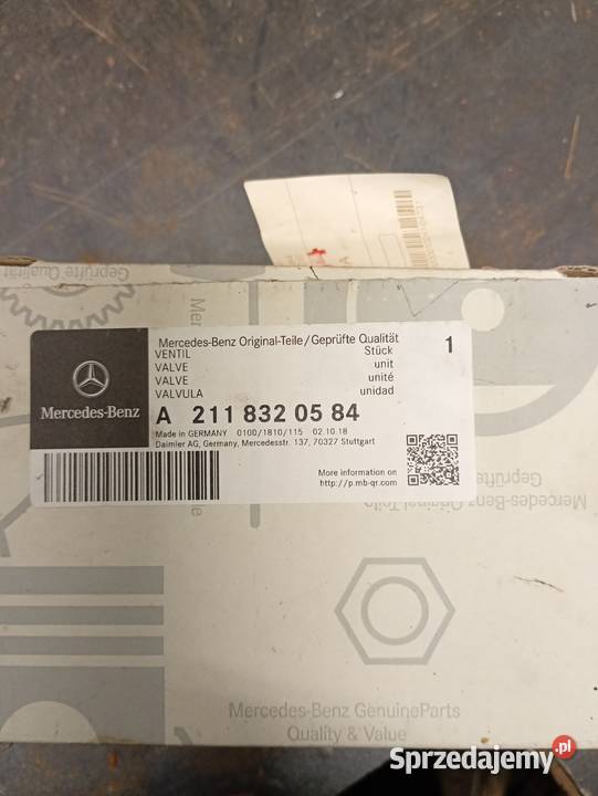 Zawór regulacji temperatury Mercedes E W211 Dudki sprzedam