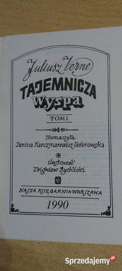 Tajemnicza wyspa Rok wydania 1990