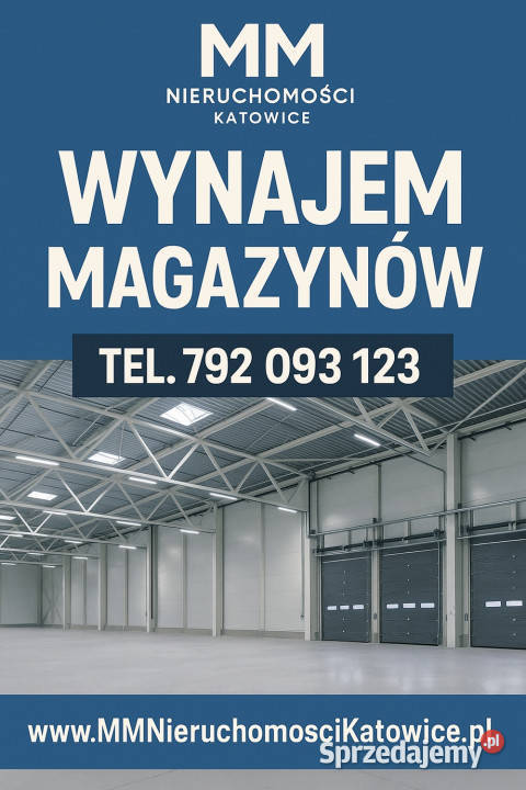 Hala magazyn do wynajęcia śląskie Katowice plac