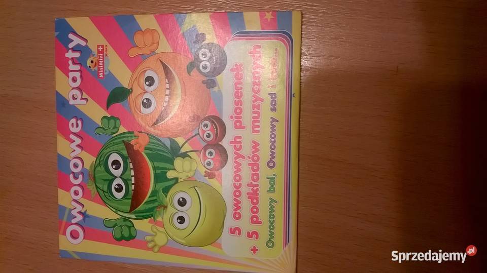 płyta CD Owocowe Party piosenki dzieci śląskie