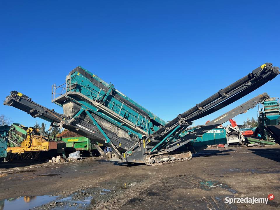Powerscreen Chieftain 2100X 3D Mobilny Kołodziejewo
