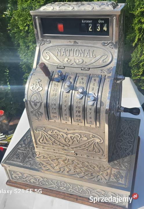 Kasa fiskalna antyczna national Brzeziny