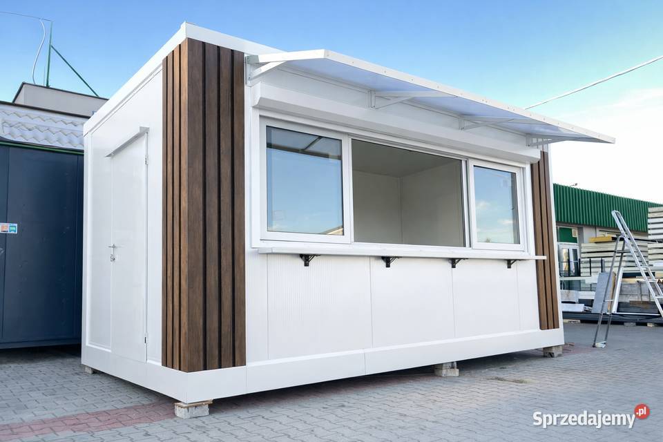 NOWY PAWILON HANDLOWY KONTENER GASTRONOMICZNY
