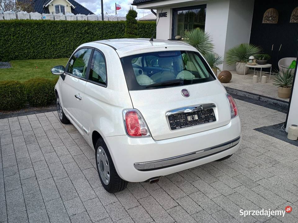 Fiat 500 jasny środek klima książka serwisowa Rok produkcji 2010 Rawicz