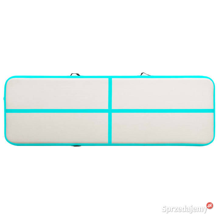 Mata gimnastyczna z pompką 400x100x15 PVC mazowieckie sprzedam