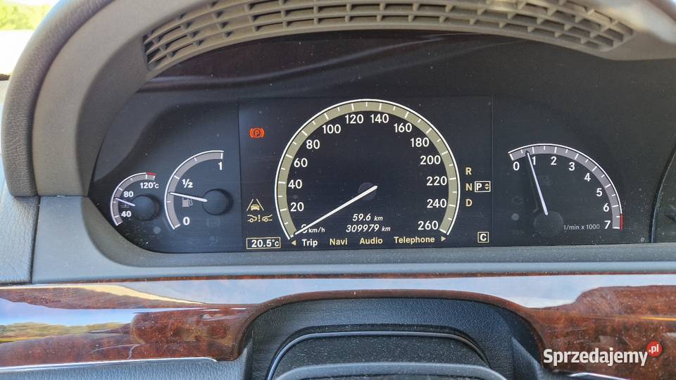 Mercedes S500L W221 2009 Lift LPG Słupsk