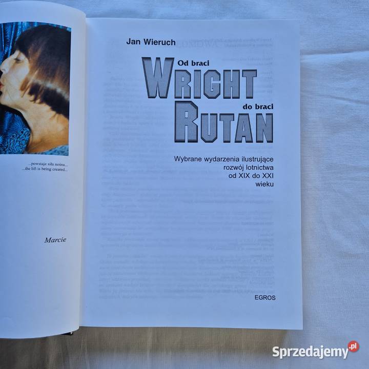 braci Wright do braci Rutan historia lotnictwa Brzesko sprzedam