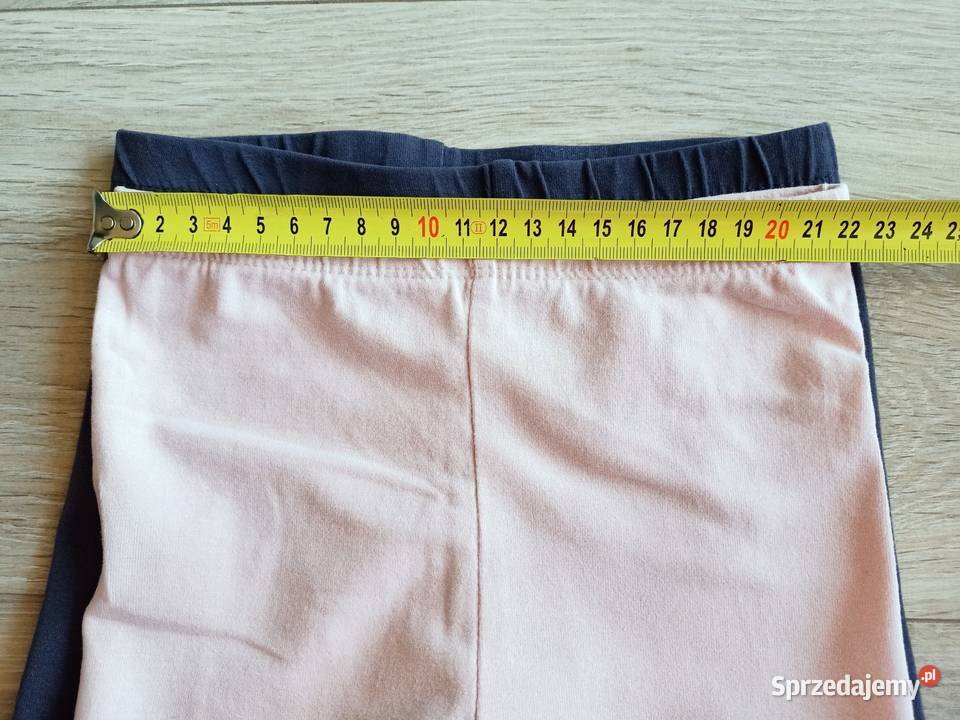 Legginsy getry dziewczęce 2pak różowe i mazowieckie Płock