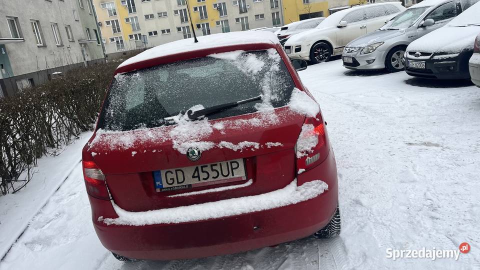 Skoda Fabia 2011 12 benzyna uszkodzony silnik Gdańsk sprzedam