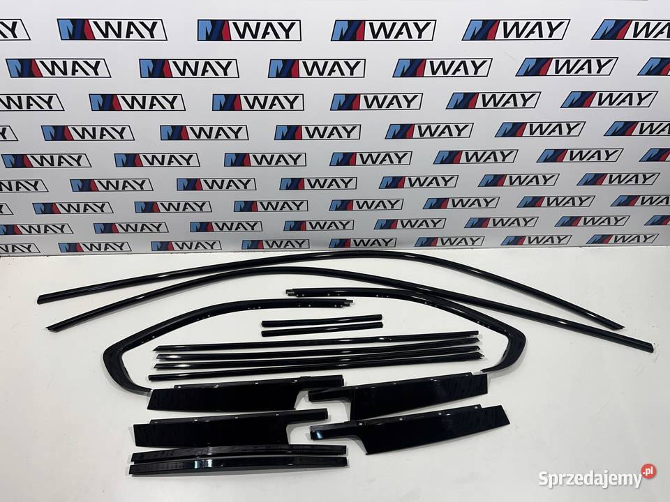 BMW F31 LISTWY ZEWNĘTRZNE SHADOWLINE CZARNY osobowe