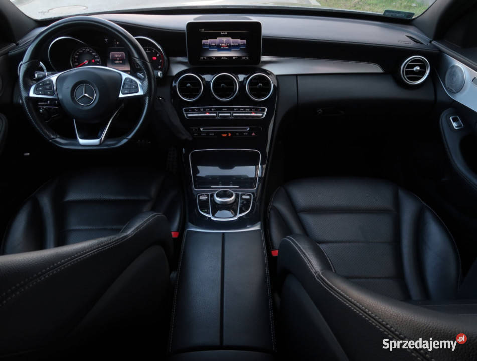 Mercedes C C 200 skórzana tapicerka Łódź