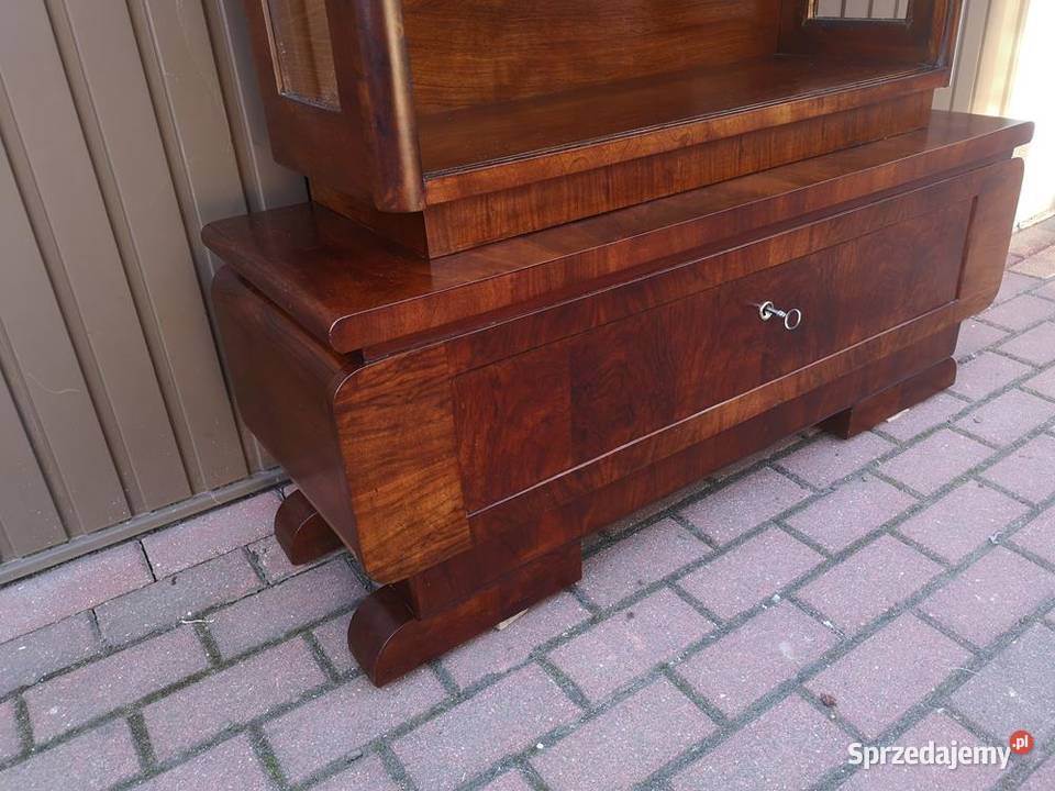 Witryna Serwantka ARTDECO Orzech Zgrabna Stara Swarzędz sprzedam