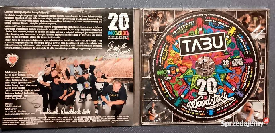 Tabu Przystanek Woodstock 2014 Płyta CD
